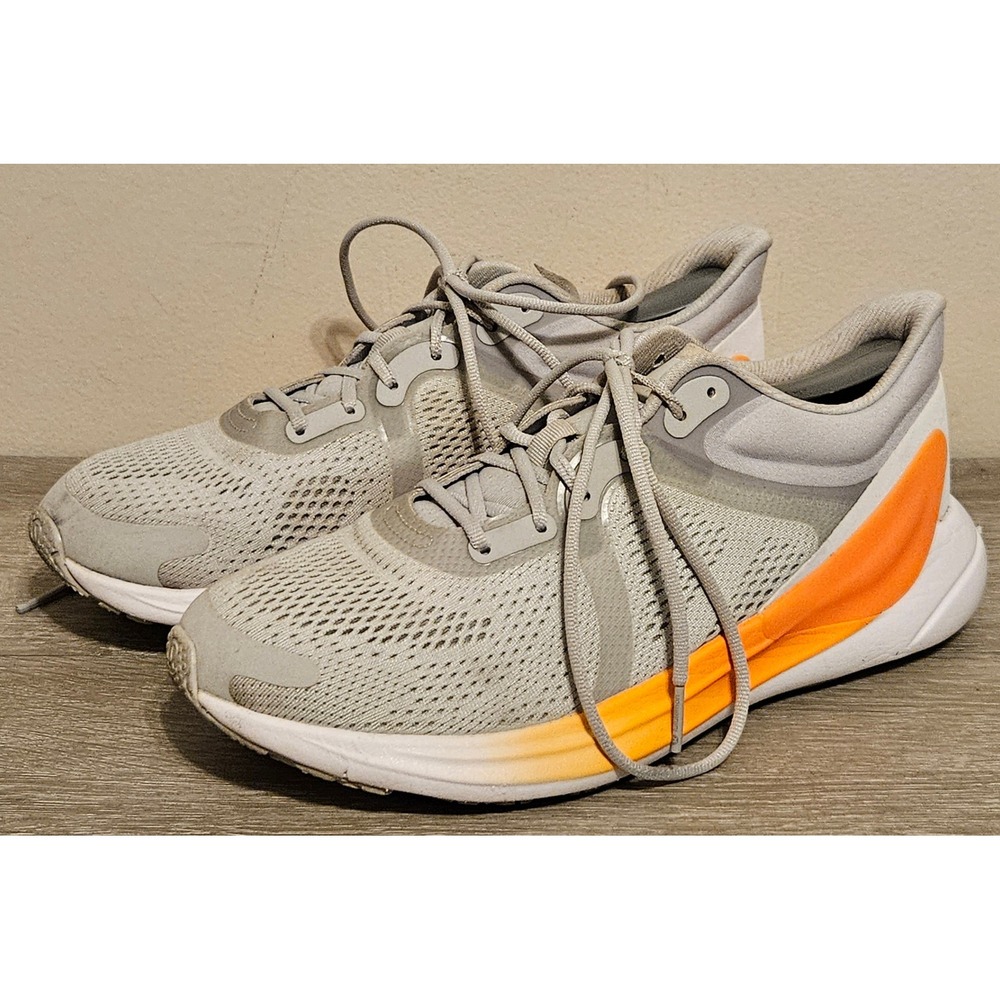 Lululemon Blissfeel Run Womens Shoes Vapor Highlight Orange White LW9EF1S Size 9